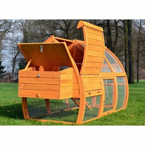 BB-LOISIRAM Poulailler En Bois Pour Jardin 2/5 Poules 172x76x102 Cm-Modele 126 Grande Poule 3 BB-LOISIRAM Poulailler En Bois Pour Jardin 2/5 Poules 172x76x102 Cm-Modele 126 Grande Poule – Image 3