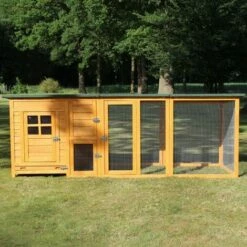BB-LOISIRAM Poulailler Pour Jardin Exterieure 5 Poules 215 X 80 X 68 Cm-Modele 149 FLEXI Extra