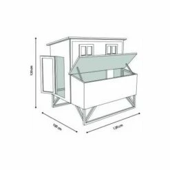 FLAMINGO Poulailler Cosmo Cottage -POULAILLER ET ÉLEVAGE DE LA BASSE-COUR Ventes 10221070 3