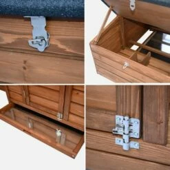 ALICE'S GARDEN Poulailler En Bois JAVA. 4 Poules. Cage à Poule Avec Enclos - Bois -POULAILLER ET ÉLEVAGE DE LA BASSE-COUR Ventes 10259119 3