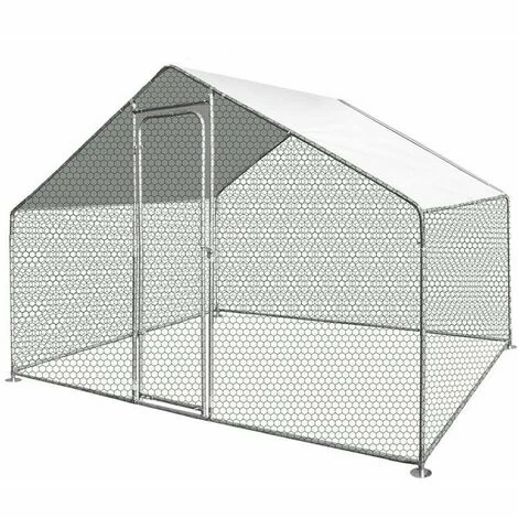 TERRE JARDIN Enclos Poulailler / Volière Extérieur 6 M2 1 TERRE JARDIN Enclos Poulailler / Volière Extérieur 6 M2