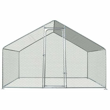 TERRE JARDIN Enclos Poulailler / Volière Extérieur 6 M2 3 TERRE JARDIN Enclos Poulailler / Volière Extérieur 6 M2 – Image 3