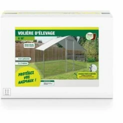 TERRE JARDIN Enclos Poulailler / Volière Extérieur 6 M2 8 TERRE JARDIN Enclos Poulailler / Volière Extérieur 6 M2 -POULAILLER ET ÉLEVAGE DE LA BASSE-COUR Ventes 10347886 4