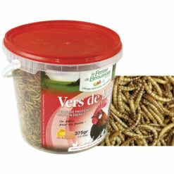 FERME DE BEAUMONT Vers De Farine Déshydratés 2,5 Litres (375 Gr)