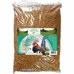 FERME DE BEAUMONT Crevettes Déshydratées 10 Litres (1 Kg)
