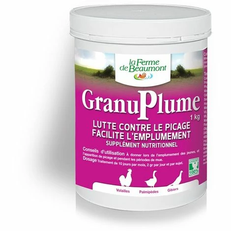 FERME DE BEAUMONT Granuplume 1 Kg 1 FERME DE BEAUMONT Granuplume 1 Kg