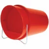 GAUN Abreuvoir Seau Plastique 6 Litres Rouge