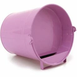 GAUN Abreuvoir Seau Métal Peint 7 Litres