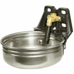 G�N�RIQUE Abreuvoir En Acier Inoxydable Et En Fonte - E21 - 5 Litres