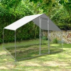 IDMARKET Enclos Poulailler 3 M² Parc Grillagé 2,20x1,4 M Acier Galvanisé - Naturel 9 IDMARKET Enclos Poulailler 3 M² Parc Grillagé 2,20x1,4 M Acier Galvanisé - Naturel -POULAILLER ET ÉLEVAGE DE LA BASSE-COUR Ventes 12160537 5