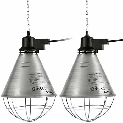 Chauffages Infrarouges, Lot De 2 Kerbl 1 Chauffages Infrarouges, Lot De 2 Kerbl