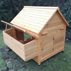 CHEMIN DES POULAILLERS Poulailler Cémani Xl Toit Bois 6 À 10 Poules -POULAILLER ET ÉLEVAGE DE LA BASSE-COUR Ventes 13510114 5