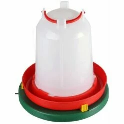 CHEMIN DES POULAILLERS Chauffe Abreuvoir Poule Diamètre 20 Cm Vert Gaun -POULAILLER ET ÉLEVAGE DE LA BASSE-COUR Ventes 13510116 3