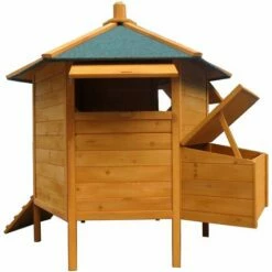 MUCOLA Poulailler Poulet Volailles Domestiques Volière XXL 6-coins Stylo Volaille -POULAILLER ET ÉLEVAGE DE LA BASSE-COUR Ventes 13600872 3