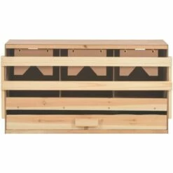 Pondoir 3 Compartiments 72x33x38 Cm Pinède Solide VidaXL 9 Pondoir 3 Compartiments 72x33x38 Cm Pinède Solide VidaXL -POULAILLER ET ÉLEVAGE DE LA BASSE-COUR Ventes 15011242 5