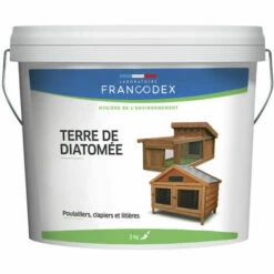POULAILLER DIRECT Terre De Diatomée Protectrice Poulaillers Et Basse-cour 2kg - Francodex