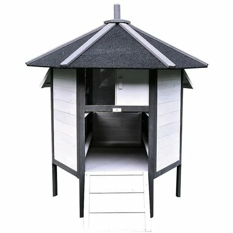 MUCOLA Poulailler Poulet Volailles Blanc Gris Domestiques Volière XXL 6-coins Stylo Volaille 1 MUCOLA Poulailler Poulet Volailles Blanc Gris Domestiques Volière XXL 6-coins Stylo Volaille