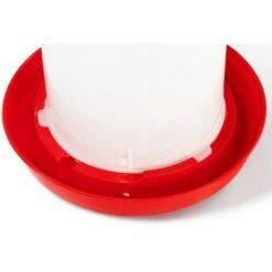 IDMARKET Lot Mangeoire 3 Kg Et Abreuvoir 3L Pour Poules Et Volailles -POULAILLER ET ÉLEVAGE DE LA BASSE-COUR Ventes 18007736 3