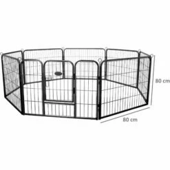 ZELSIUS Parc Pour Animaux "Cally" | Course D'animaux | (L) 80 X (H) 80 Cm -POULAILLER ET ÉLEVAGE DE LA BASSE-COUR Ventes 18087038 4