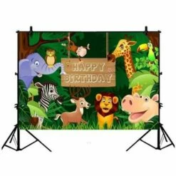 INSMA Animaux Th è Me Photographie Toile De Fond Jungle Photo Fond Prop Party 220 * 150