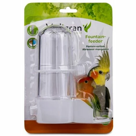 VADIGRAN Abreuvoir-mangeoire Blanc 400ml (blister) 2 VADIGRAN Abreuvoir-mangeoire Blanc 400ml (blister) – Image 2