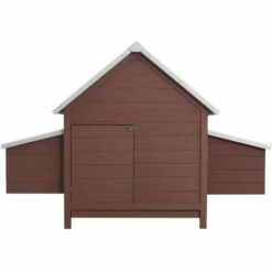 Poulailler Marron 157x97x110 Cm Bois VidaXL -POULAILLER ET ÉLEVAGE DE LA BASSE-COUR Ventes 18425814 4