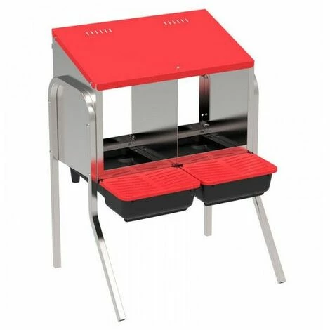 AVIMAC Pondoir Pour Poules Avec Pieds (x 12 Poules) 1 AVIMAC Pondoir Pour Poules Avec Pieds (x 12 Poules)