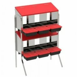 AVIMAC Pondoir Pour Poules Avec Pieds (x 36 Poules)