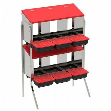 AVIMAC Pondoir Pour Poules Avec Pieds (x 36 Poules) 1 AVIMAC Pondoir Pour Poules Avec Pieds (x 36 Poules)