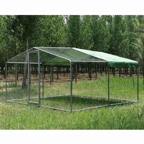 POULAILLER DIRECT Parc À Poules - Enclos 12m² Ø38mm 4x3x2,25m - Acier Galvanisé 1 POULAILLER DIRECT Parc À Poules - Enclos 12m² Ø38mm 4x3x2,25m - Acier Galvanisé