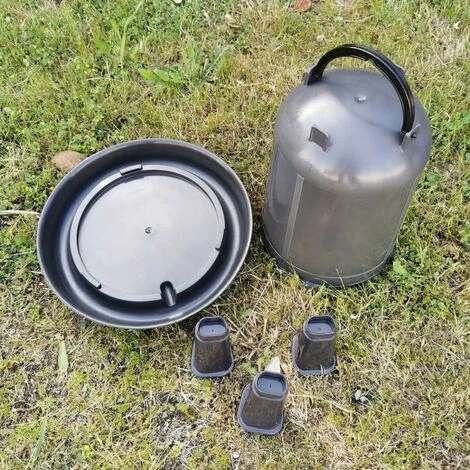 POULAILLER DIRECT Abreuvoir Volailles À Pieds En Plastique Recyclé Eco 10l 2 POULAILLER DIRECT Abreuvoir Volailles À Pieds En Plastique Recyclé Eco 10l – Image 2