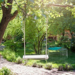 Relaxdays Enclos Avec Couverture En Filet, Lapins, Cochons D’inde, Extérieur, élevage, HlP 60x150x150 Cm, Argent -POULAILLER ET ÉLEVAGE DE LA BASSE-COUR Ventes 19499157 5