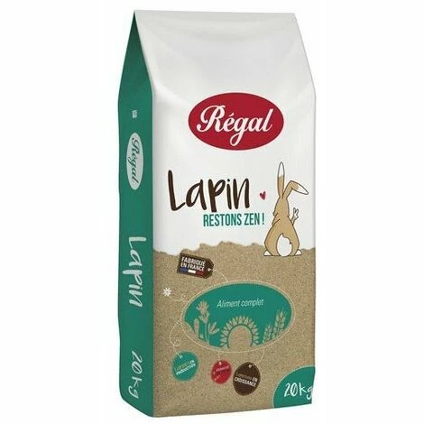 G�N�RIQUE Aliment Lapin Regal 20kg REGAL 1 G�N�RIQUE Aliment Lapin Regal 20kg REGAL