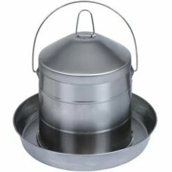 POULAILLER DIRECT Abreuvoir Poule En Acier Inoxydable 8l - Gaun
