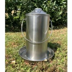 POULAILLER DIRECT Abreuvoir Poule En Acier Inoxydable 4l - Gaun -POULAILLER ET ÉLEVAGE DE LA BASSE-COUR Ventes 19946890 4