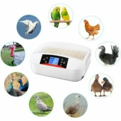 BETTER MAISON Oeufs Incubateur Numérique Automatique 32 Oeufs Pour Poulet Canards Oie Oiseau - Blanc -POULAILLER ET ÉLEVAGE DE LA BASSE-COUR Ventes 21675053 5