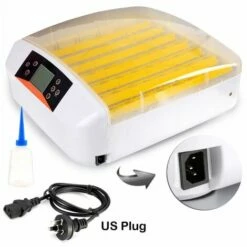 BETTER MAISON Couveuse Automatique Incubateur 56 Oeufs EU Prise Avec LED - Jaune -POULAILLER ET ÉLEVAGE DE LA BASSE-COUR Ventes 23088805 5