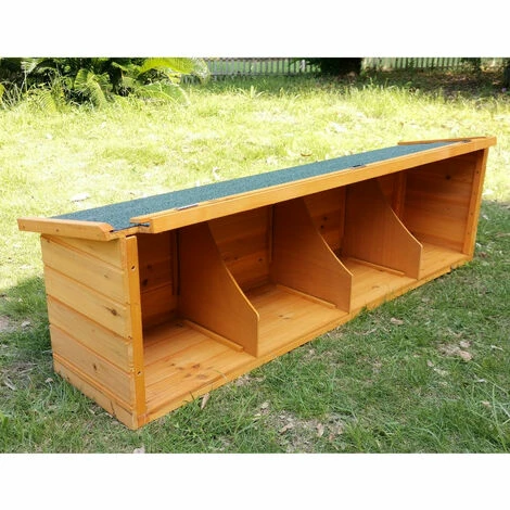 POULAILLER DIRECT Pondoir Supplémentaire Pour Poulailler Bassette Xxl Toit Vert - Vert 1 POULAILLER DIRECT Pondoir Supplémentaire Pour Poulailler Bassette Xxl Toit Vert - Vert