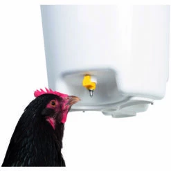 CHICK'A Abreuvoir Suspendu à Pipettes, 12 L - Blanc / Vert -POULAILLER ET ÉLEVAGE DE LA BASSE-COUR Ventes 23546526 3