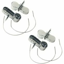 CHICK'A Abreuvoir Sabot Aluminium Lapins Par 4