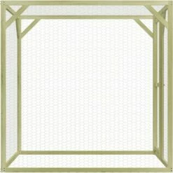 Topdeal Poulailler 1,5x1,5x1,5 M Pinède Imprégnée -POULAILLER ET ÉLEVAGE DE LA BASSE-COUR Ventes 23756868 3