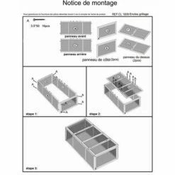 Habrita Enclos Au Sol 4-5 Animaux / Sans Toit -POULAILLER ET ÉLEVAGE DE LA BASSE-COUR Ventes 2391828 5