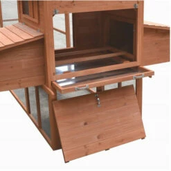 Melko Poulailler Avec Enclos Extérieur XXL Poulailler 310x150x150CM Avec 2 Nichoirs Clapier à Lapin Avec Rampe Et Couloir -POULAILLER ET ÉLEVAGE DE LA BASSE-COUR Ventes 24027958 3