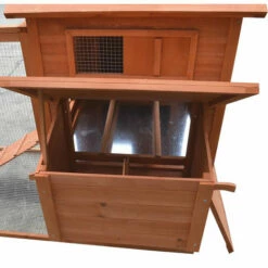 Melko Poulailler Avec Enclos Extérieur XXL Poulailler 310x150x150CM Avec 2 Nichoirs Clapier à Lapin Avec Rampe Et Couloir -POULAILLER ET ÉLEVAGE DE LA BASSE-COUR Ventes 24027958 4