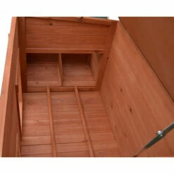 Melko Poulailler XXL 179 X 80 X 75 Cm Poulailler Avec Rampe Et 2 Nichoirs Volières En Bois -POULAILLER ET ÉLEVAGE DE LA BASSE-COUR Ventes 24031631 4