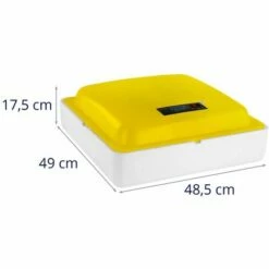 INCUBATO Couveuse Incubateur Digital Led Machine À Couver 80W 88 Oeufs Poule Mire- - Gris, Argent -POULAILLER ET ÉLEVAGE DE LA BASSE-COUR Ventes 24393430 5