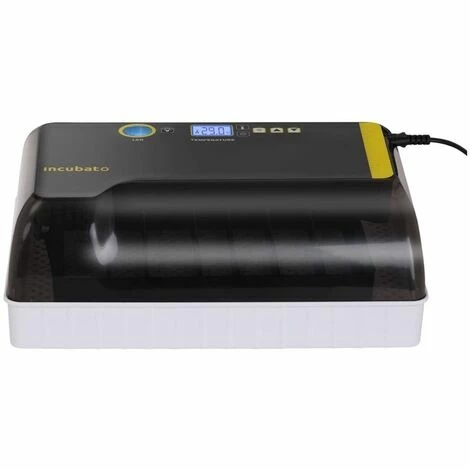 INCUBATO Couveuse Automatique Incubateur Appareil À Couver 12 Oeufs Volaille Éleveur LED - Noir 3 INCUBATO Couveuse Automatique Incubateur Appareil À Couver 12 Oeufs Volaille Éleveur LED - Noir – Image 3