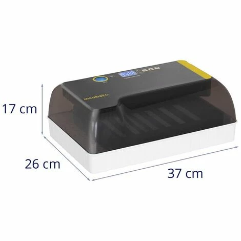 INCUBATO Couveuse Automatique Incubateur Appareil À Couver 12 Oeufs Volaille Éleveur LED - Noir 5 INCUBATO Couveuse Automatique Incubateur Appareil À Couver 12 Oeufs Volaille Éleveur LED - Noir – Image 5