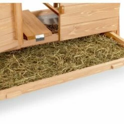 IDMARKET Poulailler Chalet 15 à 18 Poules Avec Pondoir En Bois - Naturel -POULAILLER ET ÉLEVAGE DE LA BASSE-COUR Ventes 24446975 3