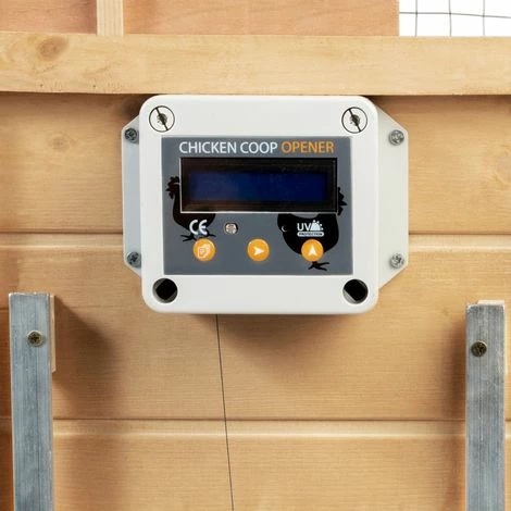 IDMARKET Porte Automatique Poulailler Programmable Heure Et Luminosité Extérieure 22x33 CM 3 IDMARKET Porte Automatique Poulailler Programmable Heure Et Luminosité Extérieure 22x33 CM – Image 3